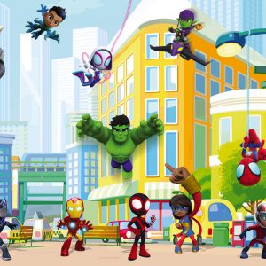 Ψηφιακά εκτυπωμένη φωτοτοιχογραφία, 400 x 250 εκ. Ψηφιακά εκτυπωμένη φωτοτοιχογραφία "Ξενάγηση με φίλους στον Αράχνη" IADX8-117