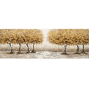 ΠΙΝΑΚΑΣ ΚΑΜΒΑΣ ΧΡΥΣΟΣ ΜΕ 7 ΧΡΥΣΑ ΔΕΝΤΡΑ - 50x150cm 6/KIB Κωδικός: 16-30154 ΜΧ :2427 80