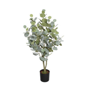 ΤΕΧΝΗΤΟ ΔΕΝΤΡΟ ΕΥΚΑΛΥΠΤΟΣ ΣΕ ΓΛΑΣΤΡΑ ΠΡΑΣΙΝΟ - Y80cm 4/ΚΙΒ Κωδικός: 04-95053 ΜΧ :2415 00