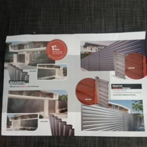 Περιφράξεις αλουμινίου – Συστήματα