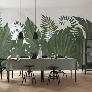 Ψηφιακά εκτυπωμένη φωτοτοιχογραφία, 500 x 250 εκ. Ψηφιακά εκτυπωμένη φωτοτοιχογραφία "Βοτανική Αρμονία"  P260-VD5