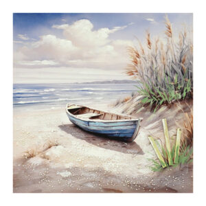 ΠΙΝΑΚΑΣ ΚΑΜΒΑΣ ΜΕ ΚΑΡΑΒΙ ΣΤΗΝ ΣΤΕΡΙΑ - 80x80cm 8/KIB Κωδικός: 16-30179 ΜΧ :2420 10