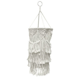 ΚΑΠΕΛΟ ΦΩΤΙΣΤΙΚΟΥ ΕΚΡΟΥ ΠΛΕΞΗ ΜΑΚΡΑΜΕ ΜΕ ΒΑΜΒΑΚΕΡΟ ΝΙΜΑ - Φ30x50cm 40/KIB Κωδικός: 20-26026 ΜΧ :2413 70