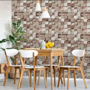 070-02 ταπετσαρια τοιχου πετρα