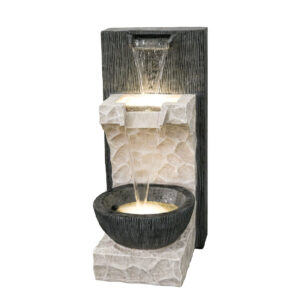 ΕΠΙΔΑΠΕΔΙΟ ΣΥΝΤΡΙΒΑΝΙ ΔΙΑΚΟΣΜΗΣΗΣ ΜΑΥΡΟ-ΕΚΡΟΥ ΜΕ ΦΩΣ ΤΟΙΧΟΣ ΜΠΩΛ ΚΑΙ 2 ΕΠΙΠΕΔΑ - 36x40x82cm 1/ΚΙΒ Κωδικός: 15-20374 ΜΧ :24156 50