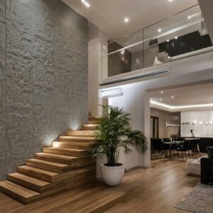 PANEL PU ΤΕΧΝΗΤΗΣ ΠΕΤΡΑΣ 305040 STONE SKIN 600/1200mm LIGHT GREY