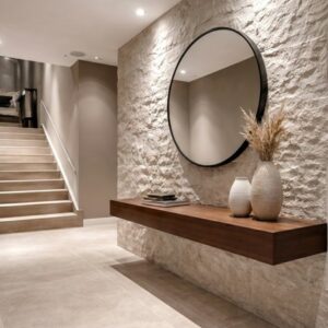 PANEL PU ΤΕΧΝΗΤΗΣ ΠΕΤΡΑΣ 334020 ROCK STONE 600/1200mm BEIGE WHITE