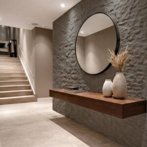 PANEL PU ΤΕΧΝΗΤΗΣ ΠΕΤΡΑΣ 334040 ROCK STONE 600/1200mm LIGHT GREY