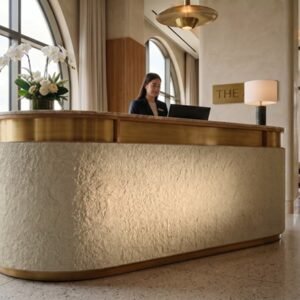 GIGA PANEL 1200/2800mm (ΣΕΤ 2ΤΜΧ) ΕΥΚΑΜΠΤΗ ΠΕΤΡΑ 108010 ROUGH GRANITE PURE WHITE
