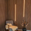Ακουστικό Πάνελ WALNUT 60x276cm Ηχοαπορροφητικό Πάνελ Τοίχου με Ξύλινα πηχάκια  Διαστάσεις (ΠxΥ): 60 cm x 276 cm  Πάχος: 9 mm  Καθαρό Βάρος: 6.6 kg  Κωδικός Προϊόντος: 70000601
