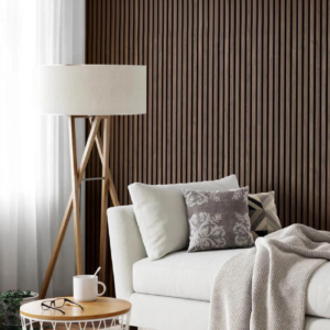 Ακουστικό Πάνελ SIYA (BLACK) 60x276cm Ηχοαπορροφητικό Πάνελ Τοίχου με Ξύλινα πηχάκια  Διαστάσεις (ΠxΥ): 60 cm x 276 cm  Πάχος: 9 mm  Καθαρό Βάρος: 6.6 kg  Κωδικός Προϊόντος: 70000605